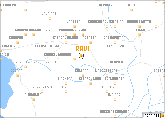 map of Ravi