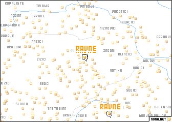 map of Ravne