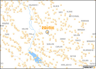 map of Ravnik