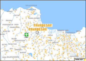 map of Rawabesar