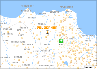 map of Rawagempol