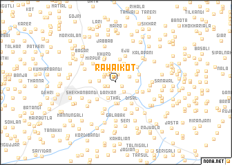 map of Rawaikot