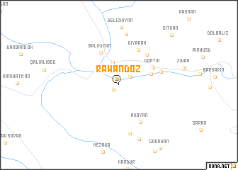map of Rawandoz