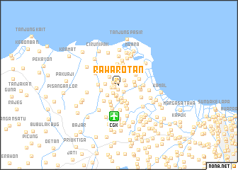 map of Rawarotan