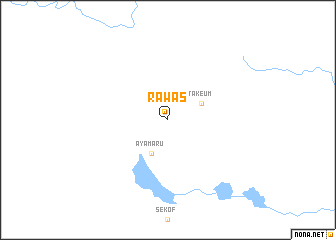 map of Rawas