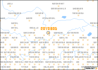 map of Rayābād