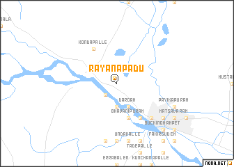 map of Rāyanapādu