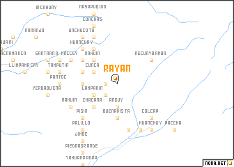 map of Rayán