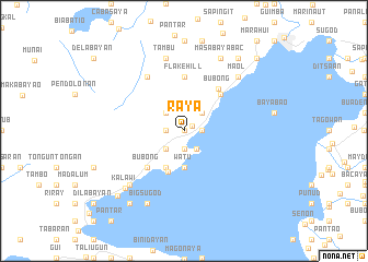 map of Raya
