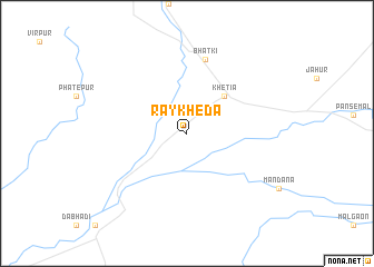map of Rāykheda