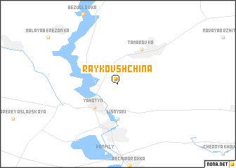 map of Raykovshchina