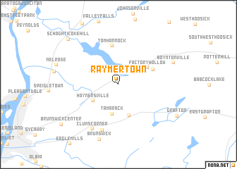 map of Raymertown