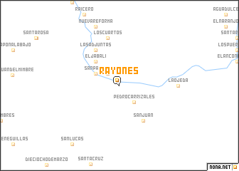 map of Rayones