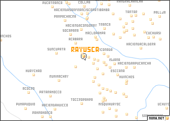 map of Rayusca