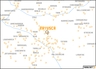 map of Rayusca