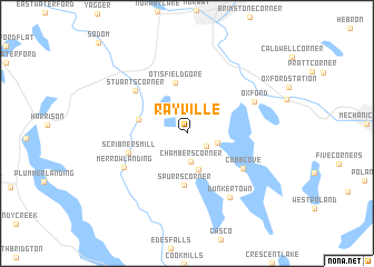 map of Rayville