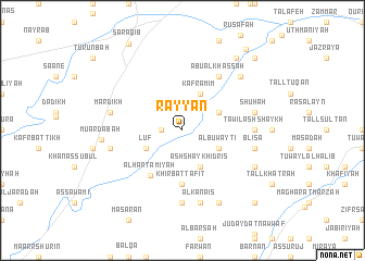 map of Rayyān