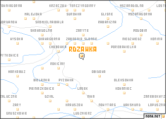 map of Rdzawka