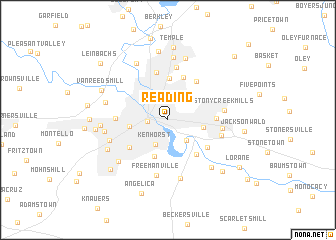 map of Reading