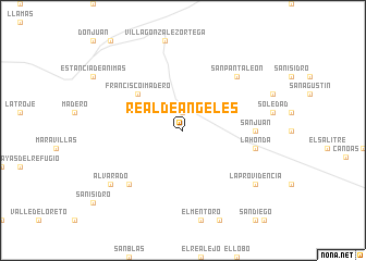 map of Real de Ángeles