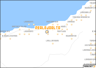 map of Realejo Alto