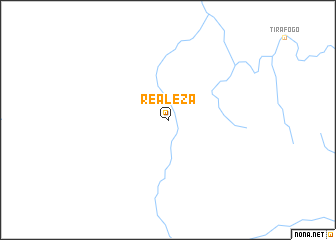 map of Realeza