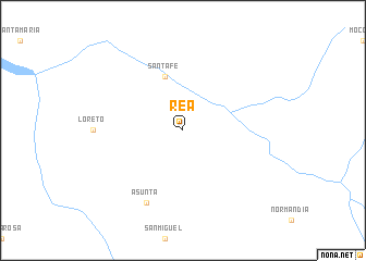 map of Rea