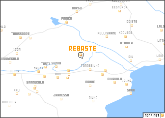 map of Rebaste