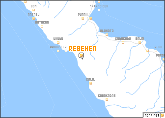 map of Rebehen