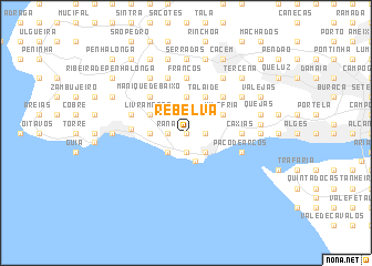 map of Rebelva