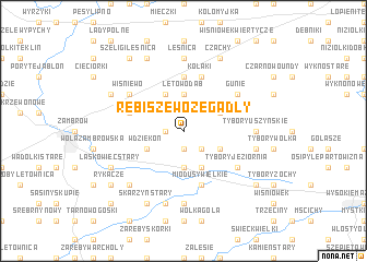 map of Rębiszewo Zegadły