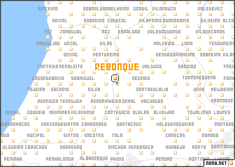 map of Rebonque