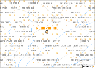 map of Rebordinho