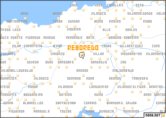 map of Reboredo