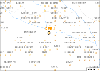 map of Rebu