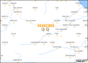 map of Recaré