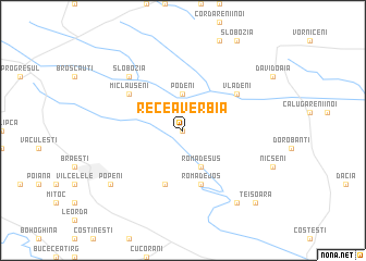 map of Recea Verbia