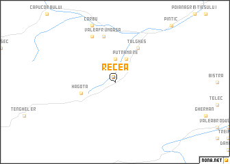 map of Recea
