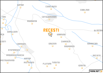 map of Receşti