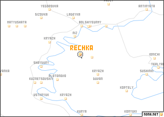 map of Rechka