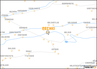 map of Rechki