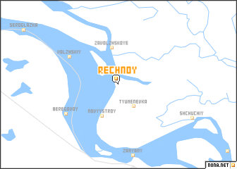 map of Rechnoy