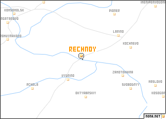 map of Rechnoy