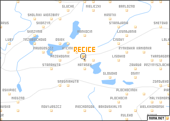 map of Recice