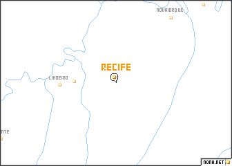 map of Recife