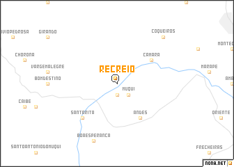 map of Recreio