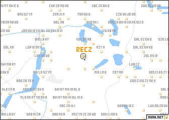 map of Recz