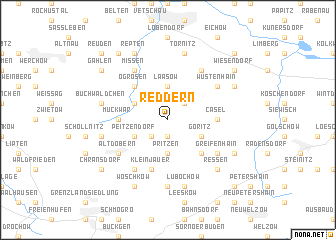 map of Reddern