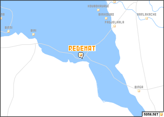 map of Redèmat