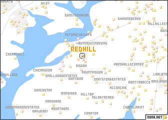 map of Redhill